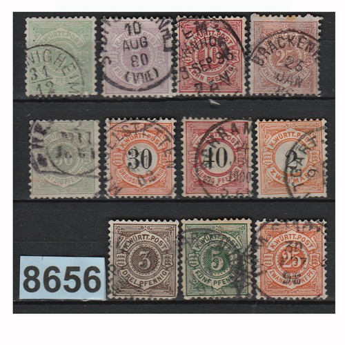 8656 allemagne wurtemberg 1875 - 8656,