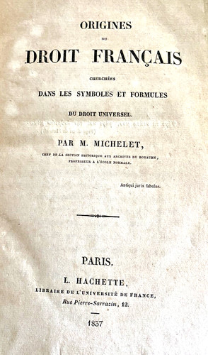 Jules michelet - -, –