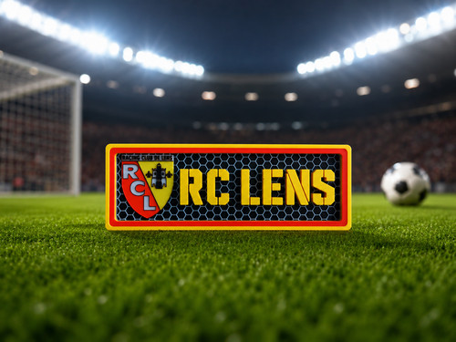 Plaque déco lens football - déco,