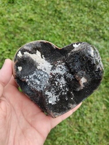Septaria forme coeur pierre - coeur,