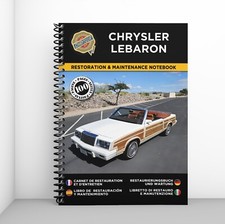 CHRYSLER LEBARON : Cahier de