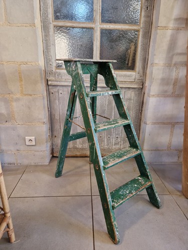 Ancien escabeau atelier - ancien, d'atelier