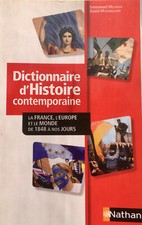 Dictionnaire d'histoire