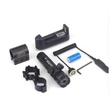 Kit Laser tactique vert avec montage picatinny, déclanchement déporté, chargeur