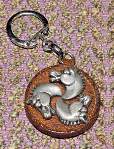 Ancien porte clés - , rond