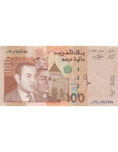 Maroc 100 dirhams - 100,