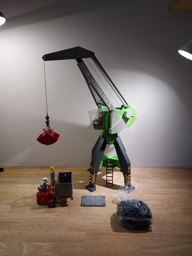 Playmobil 4470 grue chargement - playmobil,