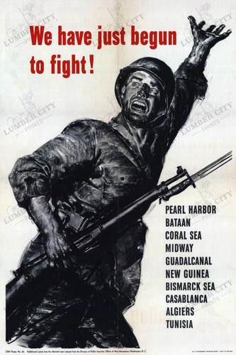 Have just begun - to, fight