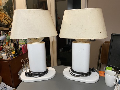 Paire pied lampe - pied,
