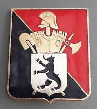 Insigne Badge Génie BERLIN FFA Allemagne 110° Section émail ARTHUS BERT ORIGINAL