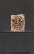 ALLEMAGNE BAVIERE REICH TIMBRE