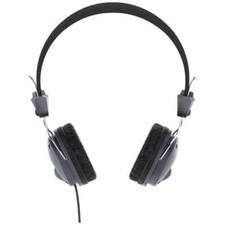 Casque audio Hama Fun Hi-Fi supra-auriculaire filaire Stereo gris foncé, noir