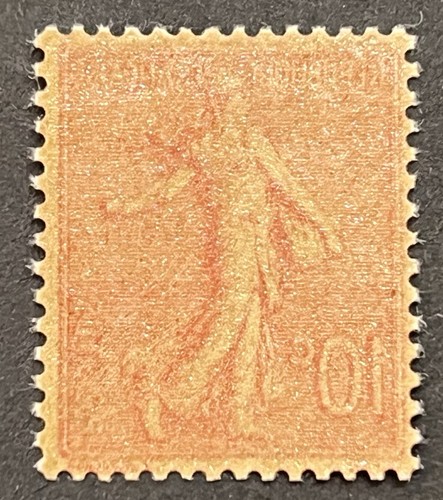 Timbre variété 129e 10c - variété, 129e**