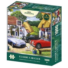 Kevin Walsh Nostalgia Collection Classic Car Club Puzzle 1000 pièces