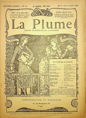 Revue plume n 141 1895 - ✒, la