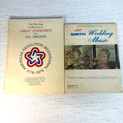 Lot vtg organ music - lot,