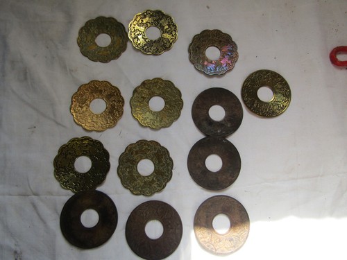Lot coupelles bobeches - 13,