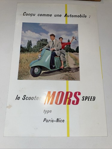 Vintage scooter mors - vintage,