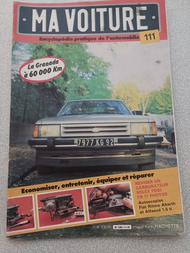 Revue hachette voiture n111 - voiture,