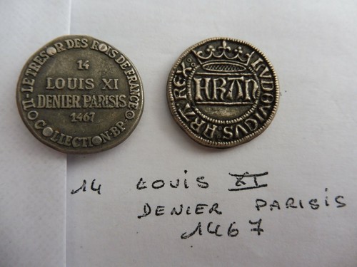 Superbe jeton louis - louis, xi