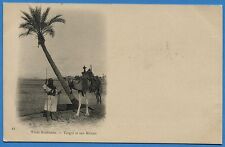 CPA ALGERIE -  Types Algériens - Targui et son Méhari