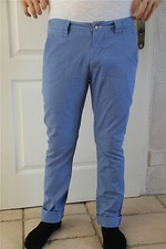 pantalon chino bleu KANABEACH