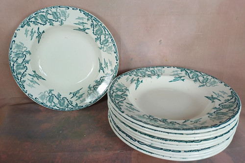 Assiettes creuses richelieu - 10,