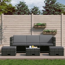 Salon de Jardin 4 pcs avec