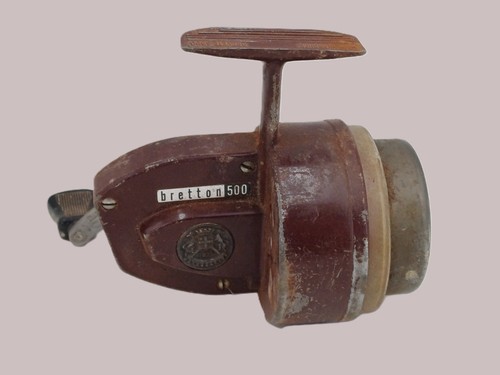 Ancien moulinet pêche - moulinet, de