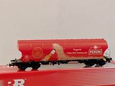 RIVAROSSI HR 6679 FS Wagon Trémis À Essieux Type Uagpps Bière PERONI Ép. VI
