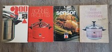 LOT  LIVRES RECETTES SEB /