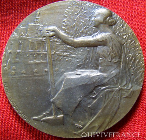 Med3238 medaille certificat - medaille,