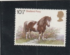 L5455 ROYAUME UN Timbre N° 869 de 1978 " Poney Shetland " Neuf**