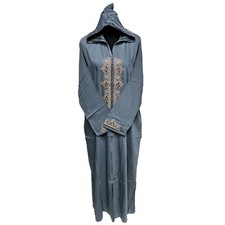 Djellaba capuche longue - capuche, en
