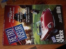 $$$ Revue Retroviseur N°39 Alfa Spider  Hotchkiss 2050 GS  Routiere Pecard