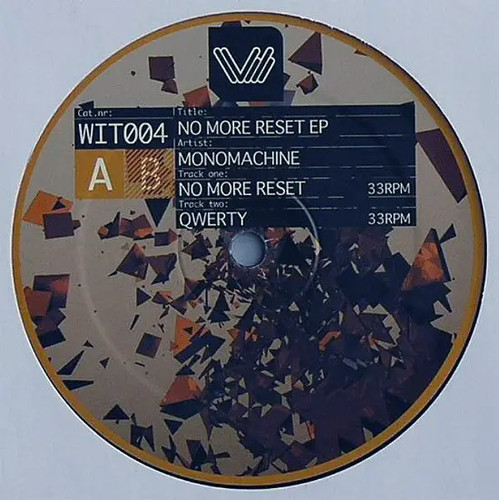 Monomachine more reset ep - monomachine, no