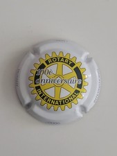 Capsule De Champagne Rotary International 100 Ieme Anniversaire Rare 