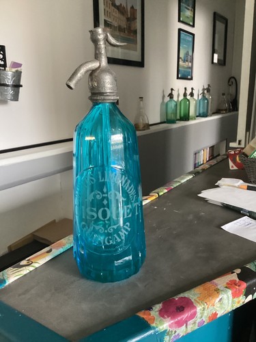 Syphon bleu avec tête - bleu,