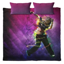 Parure de lit - RnB - drap housse de couette + oreiller 220 x 200 cm