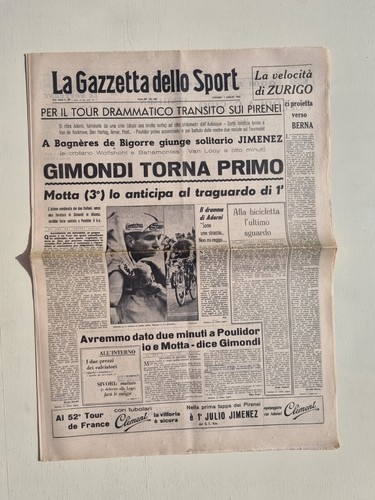 Gazzetta dello sport juillet - dello,
