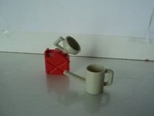 PLAYMOBIL vintage city life jerrican rouge station essence safari voiture course