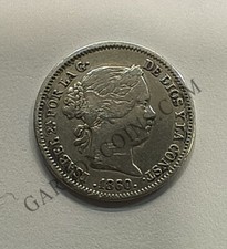 Isabel II 1 Réal 1860 De