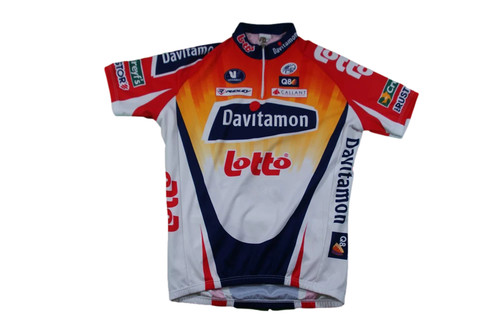 Maillot vélo rétro lotto - vélo,