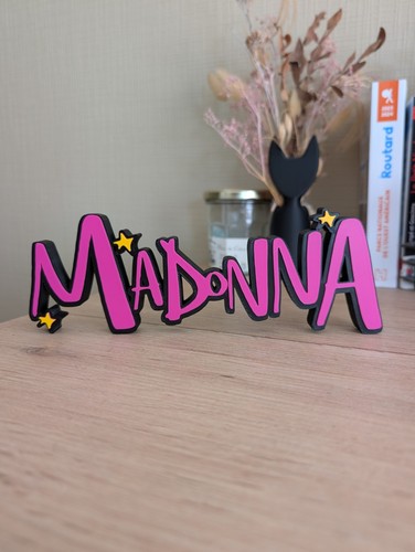 Logo madonna enseigne - 3d,