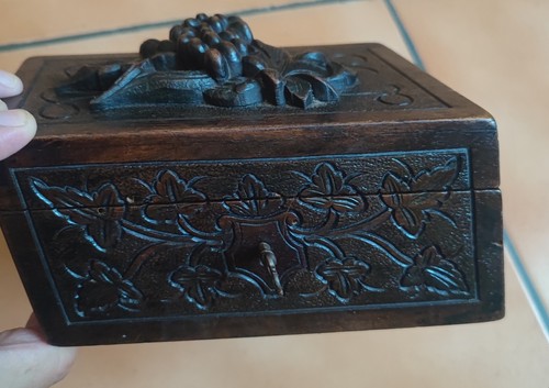 Ancienne boîte bijoux - boîte, à