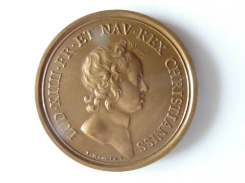 France medaille louis xiv - france,