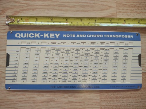New music slide transposer - slide,
