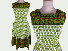 Robe verte vintage années - verte,