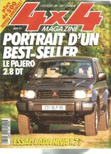 4X4 MAGAZINE N°165 PAJERO 2.8 TD / UNIROYAL T90 / NIVA 4X4 1.7I / TOYOTA BJ 40