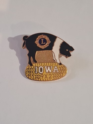 Pin pins lions club iowa - pin,